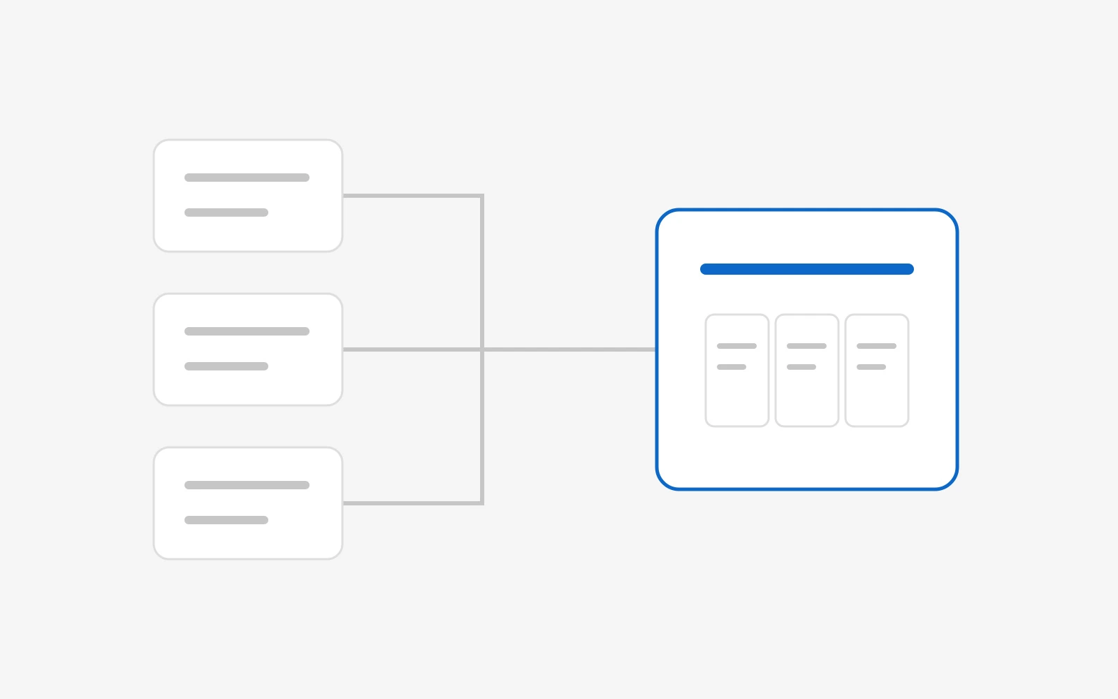 Three instruction cards gather into one plugin package.